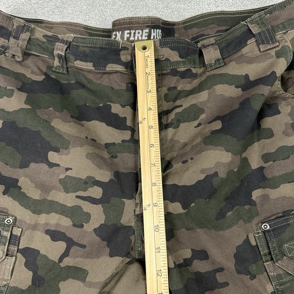 Duluth Trading Pants Mens 40x28 Camo Flex Fire Hose Cargo Gorpcore Workwear READ - Picture 9 of 11